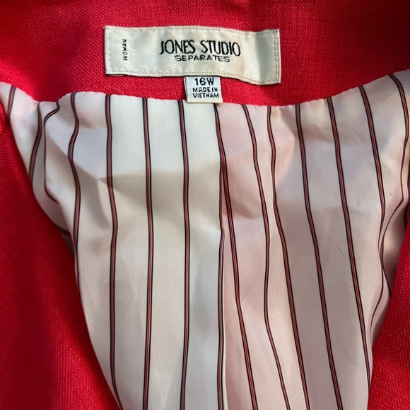 Jones Studio Separates Coral Blazer - Picture 2 of 5